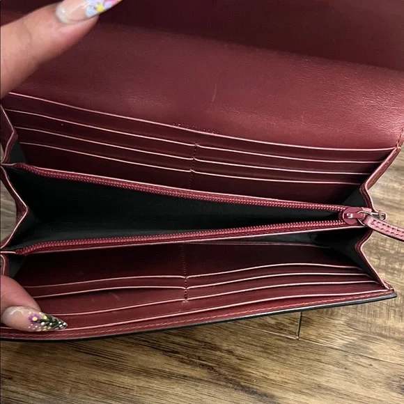 GUCCI Guccissima Interlocking G Lovely Heart Long Wallet 251861 - Picture 7 of 9